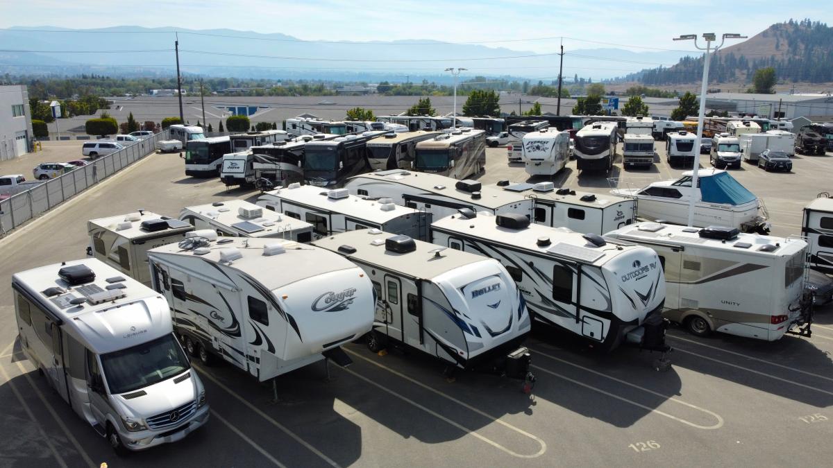Space Centres outdoor RV and Boat storage lots