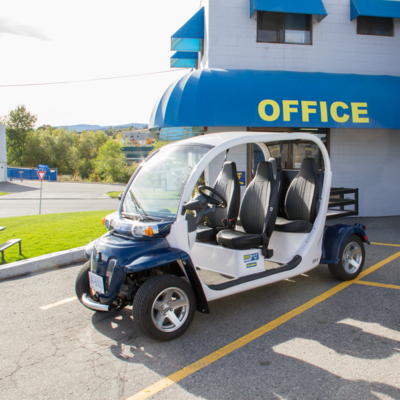 Gem Car for Customer Tours