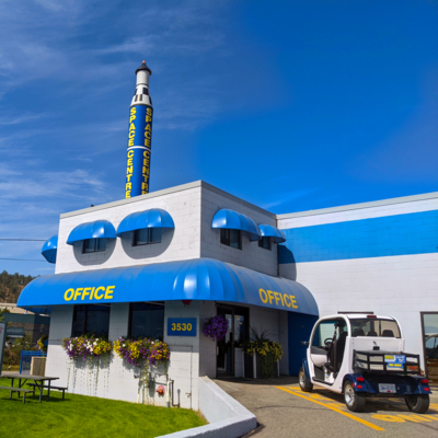 Space Centre Front of Office