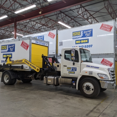 Delivering MI-BOX Container to Space Centre Facility