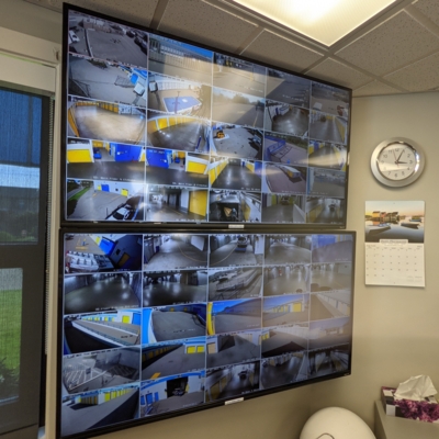 Security System Monitoring at Space Centre